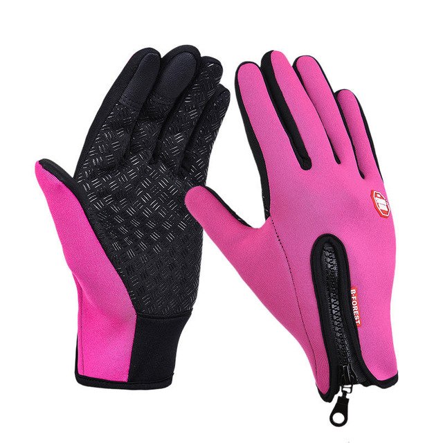 Outdoor Sports Wind-Stopper Waterproof Gloves Bike Riding Gloves Winter Full Finger Horse Riding Gloves Warm Fishing GEL Glove