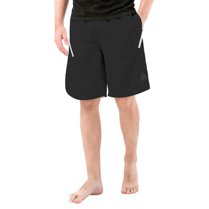 Herre Premium Casual Comfort Activewear Shorts / Svart