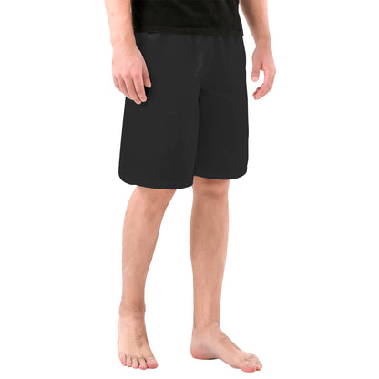 Men's Premium Casual Comfort Activewear Shorts / Black