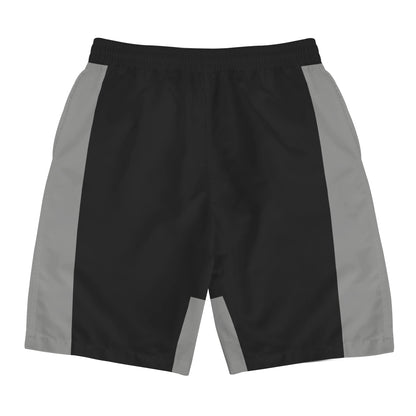 Men's Activewear/Running Shorts / Black & Grey