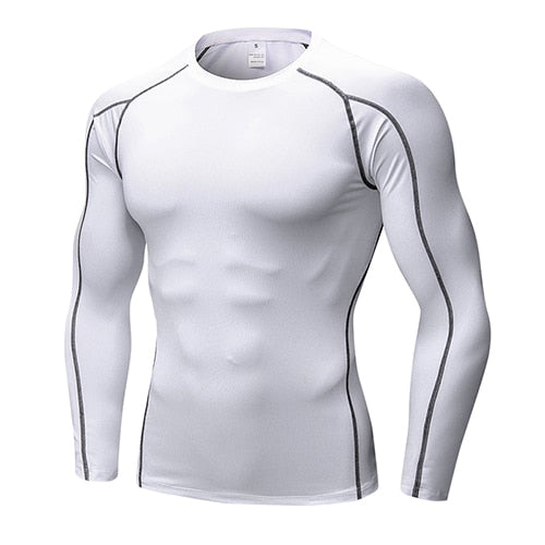 Men's Quick Dry Compression Sport T-Shirt Running Fitness Top