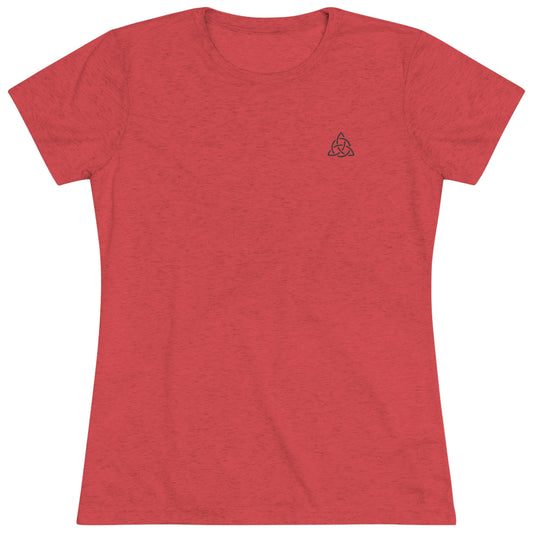 Women's Triblend Slim Fit Activewear T-Shirt | WORTHLESS