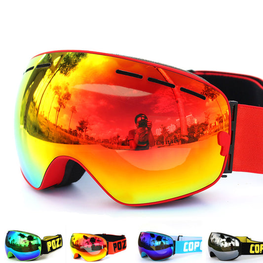Ski goggles double layers UV400 anti-fog big ski mask glasses skiing men women snow snowboard goggles GOG-201 Pro
