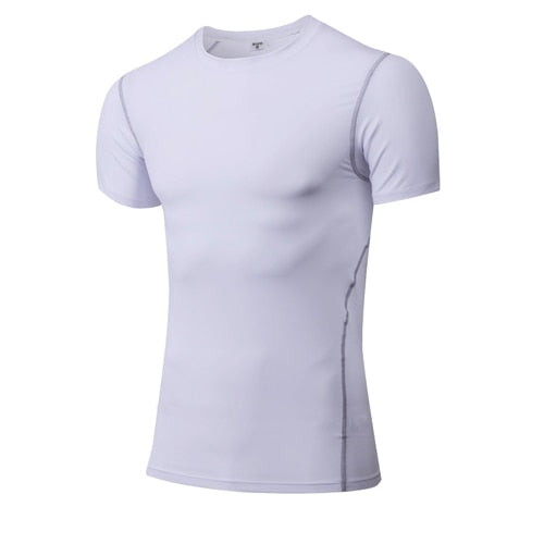 Men's Quick Dry Compression Sport T-Shirt Running Fitness Top