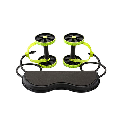 Gym Roller Muscle Exercise Fitness Equipment Double Wheel Abdominal Power Wheel Ab Roller Gym Roller Trainer Training