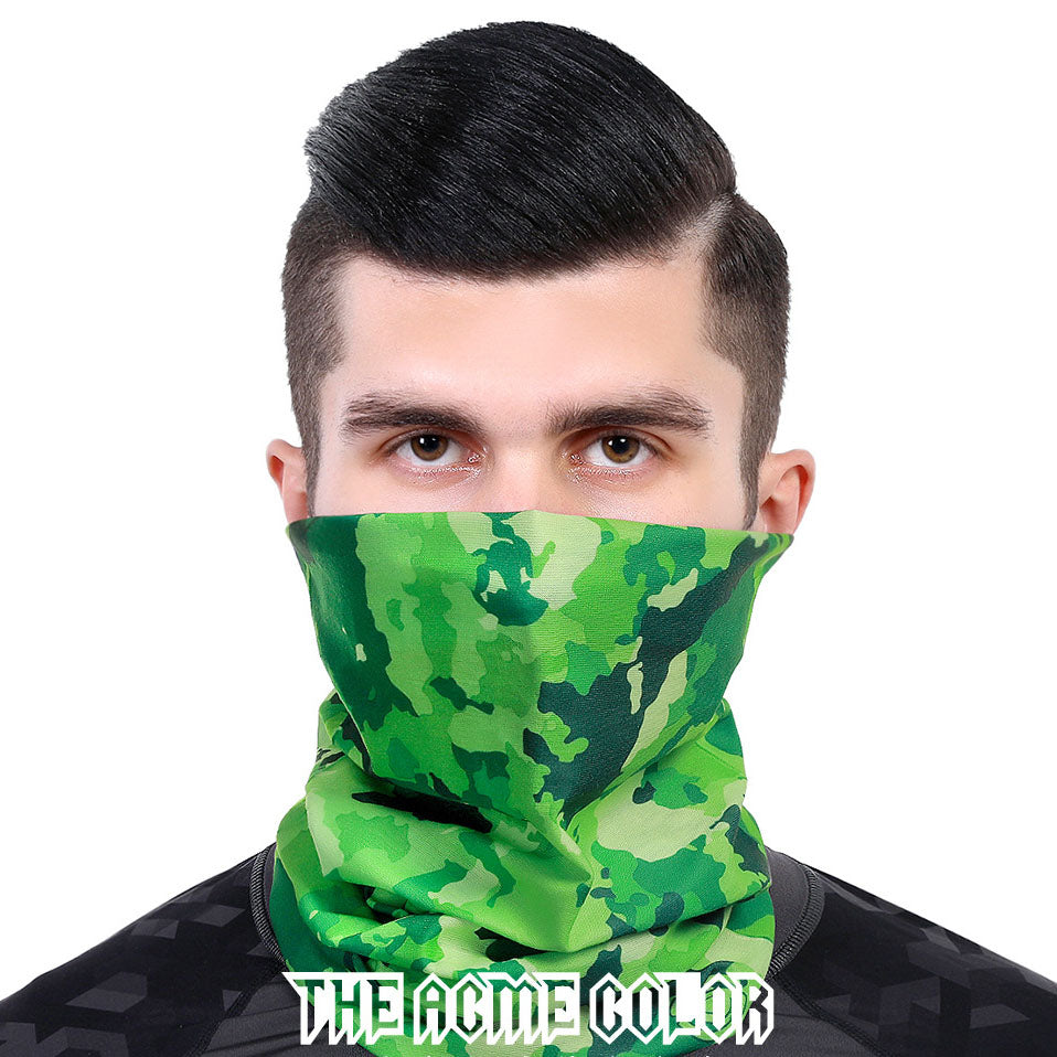 Green 2 Ski Magic Bandana Anti-UV Mask Winter Neck Warmer/Cover Unisex