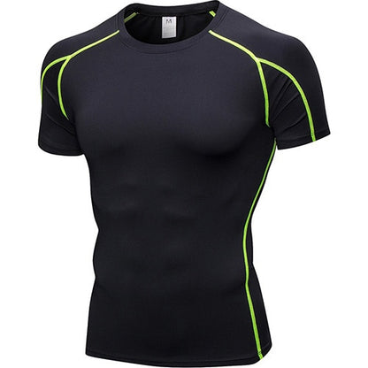 Men's Quick Dry Compression Sport T-Shirt Running Fitness Top