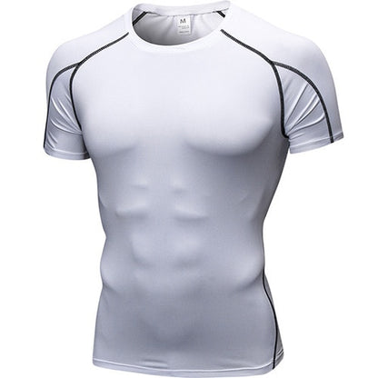 Men's Quick Dry Compression Sport T-Shirt Running Fitness Top