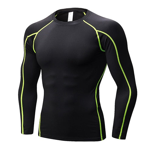 Men's Quick Dry Compression Sport T-Shirt Running Fitness Top