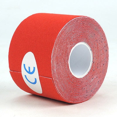 2 Size Kinesiology Tape Athletic Tape Sport Recovery Tape Strapping Gym Fitness Tennis Running Knee Muscle Protector Scissor