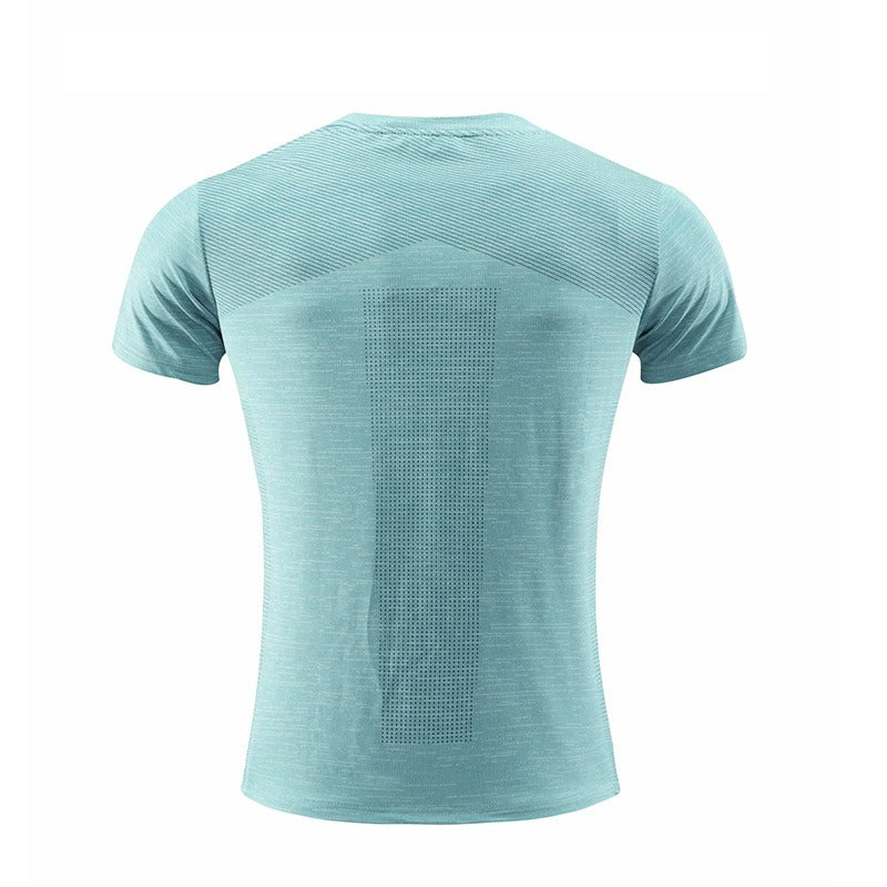 Men's Short Sleeved Sports T-shirt, Quick Drying Clothes, Summer Running Clothes, Fitness Clothes