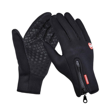 Outdoor Sports Wind-Stopper Waterproof Gloves Bike Riding Gloves Winter Full Finger Horse Riding Gloves Warm Fishing GEL Glove