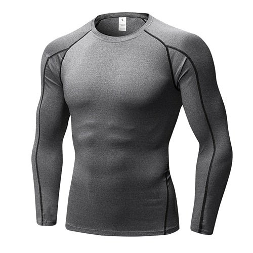 Men's Quick Dry Compression Sport T-Shirt Running Fitness Top