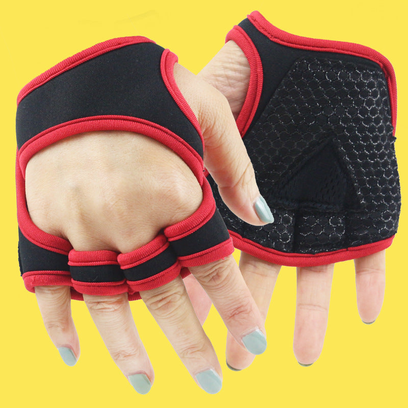 High Quality Men Women Non-slip Workout Weight Lifting Gloves Gym Exercise Glove Fitness Gloves