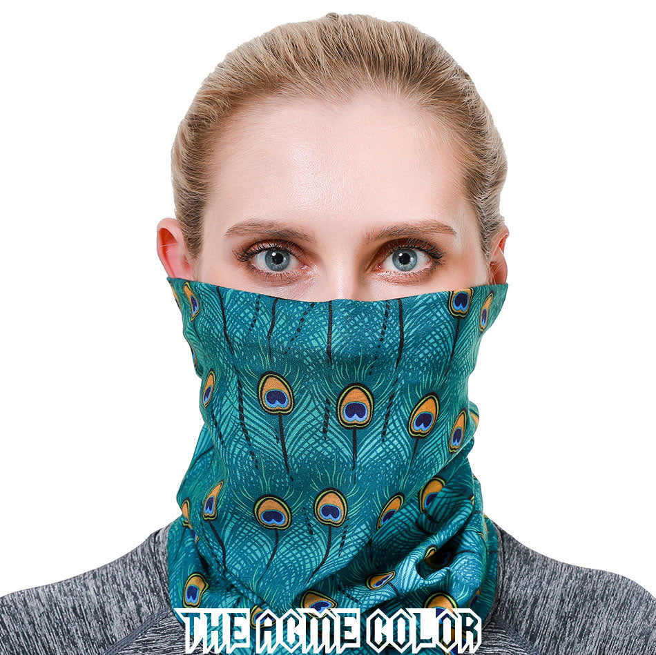Green 2 Ski Magic Bandana Anti-UV Mask Winter Neck Warmer/Cover Unisex