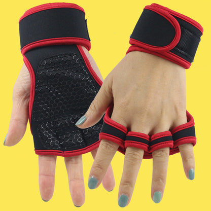 High Quality Men Women Non-slip Workout Weight Lifting Gloves Gym Exercise Glove Fitness Gloves