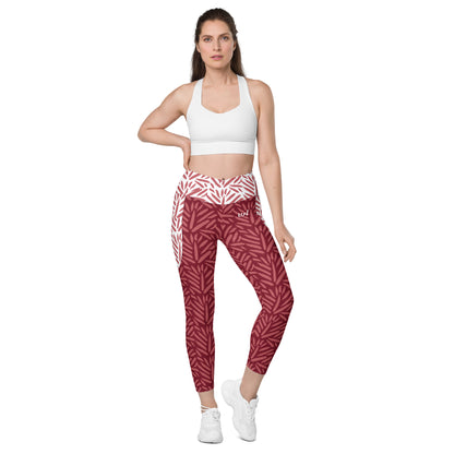 Women's Crossover Leggings with Pockets | WORTHLESS