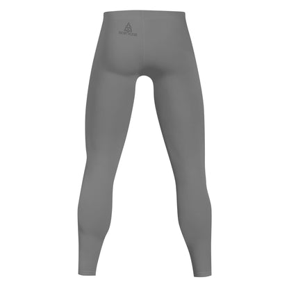 Men's Athletic Activewear Leggings / Grey